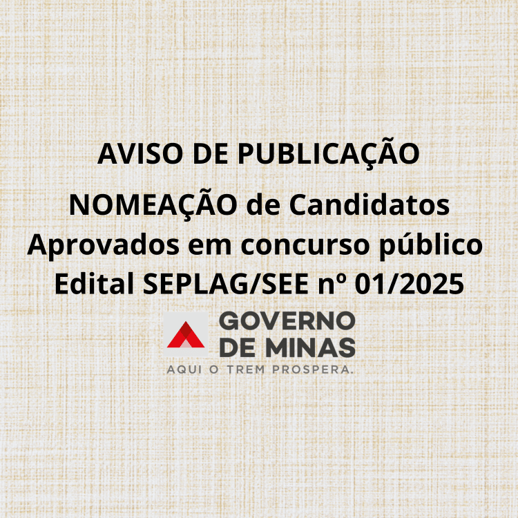 AVISO NOMEAÇÃO