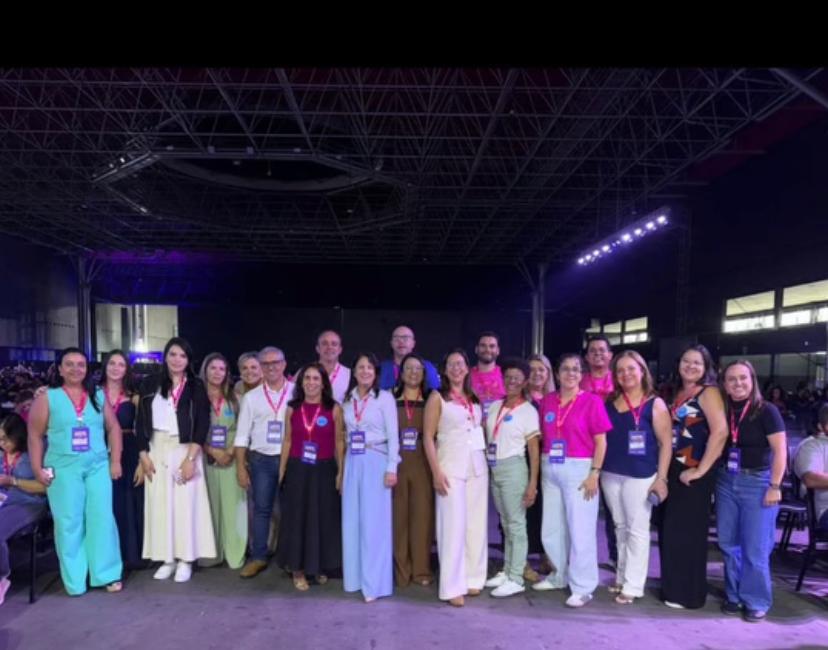 Diretora da SRE Simone Mundim e Diretores das Escolas Estaduais em MoveMente 2026 em BH!