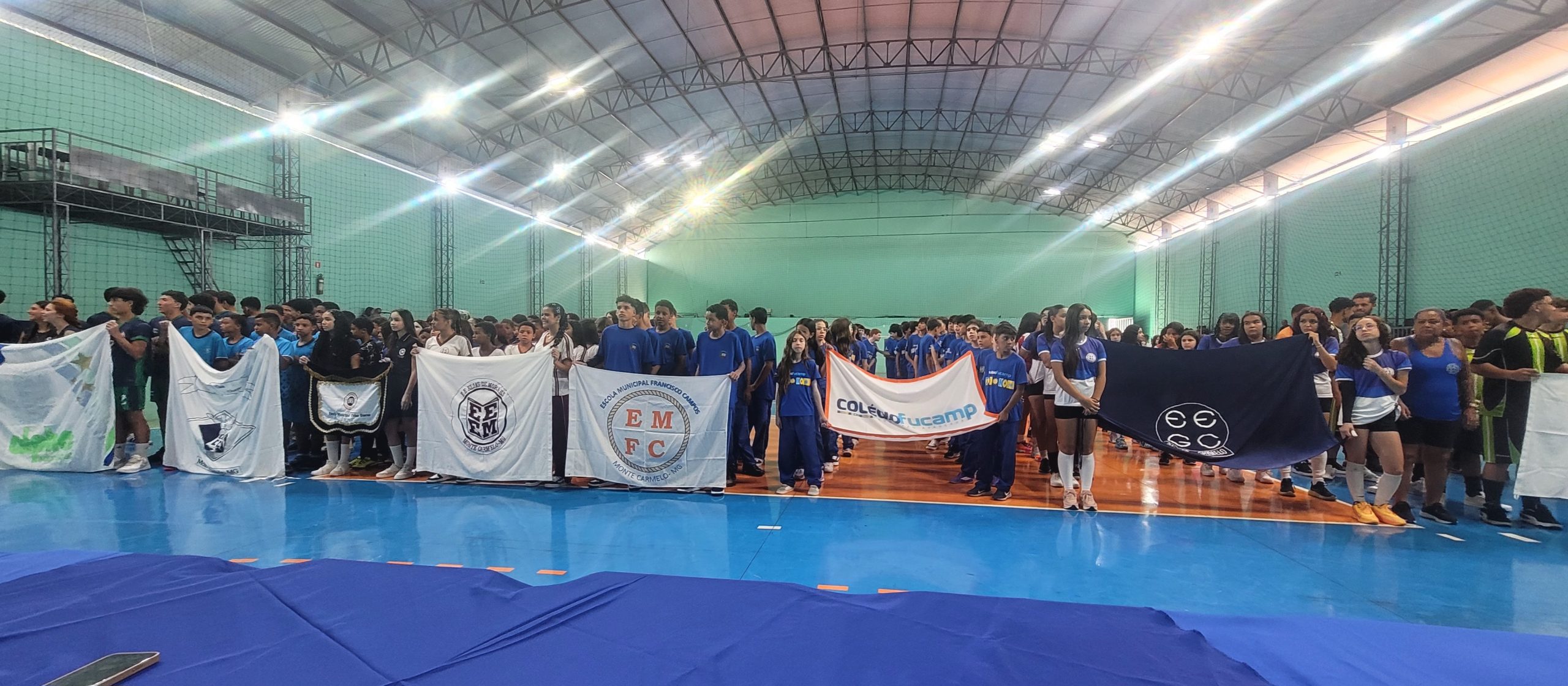 Abertura do JEMG 2026  – Jogos Escolares de Minas Gerais  – Etapa Microrregional